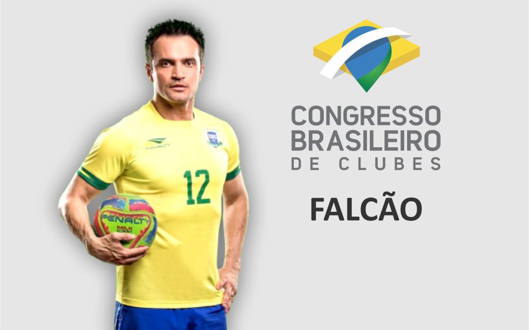 O maior jogador de futsal de todos os tempos estará no Congresso Brasileiro de Clubes!