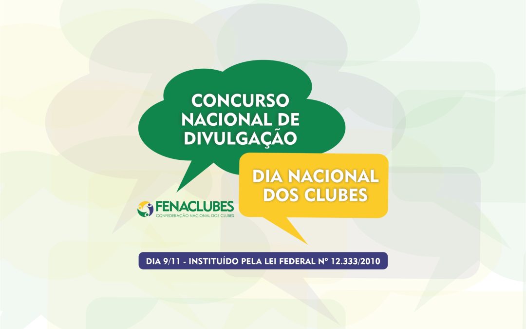 Concurso Nacional de Divulgação do Dia dos Clubes de 2024 tem vencedor revelado. CONFIRA!