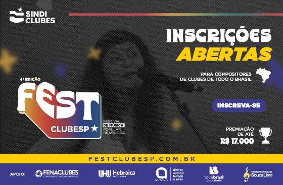 Incentive o associado do seu Clube a participar do FestClubeSP!